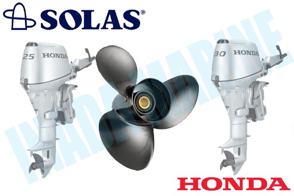 希少 SOLAS（ソラス） ホンダ 2馬力船外機用 ハイピッチプロペラ BF2D 