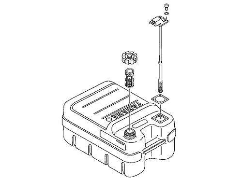 新作登場新品美品 ヤマハ純正 燃料タンク 24L 船外機 ガソリンタンク JCI認定 釣り餌